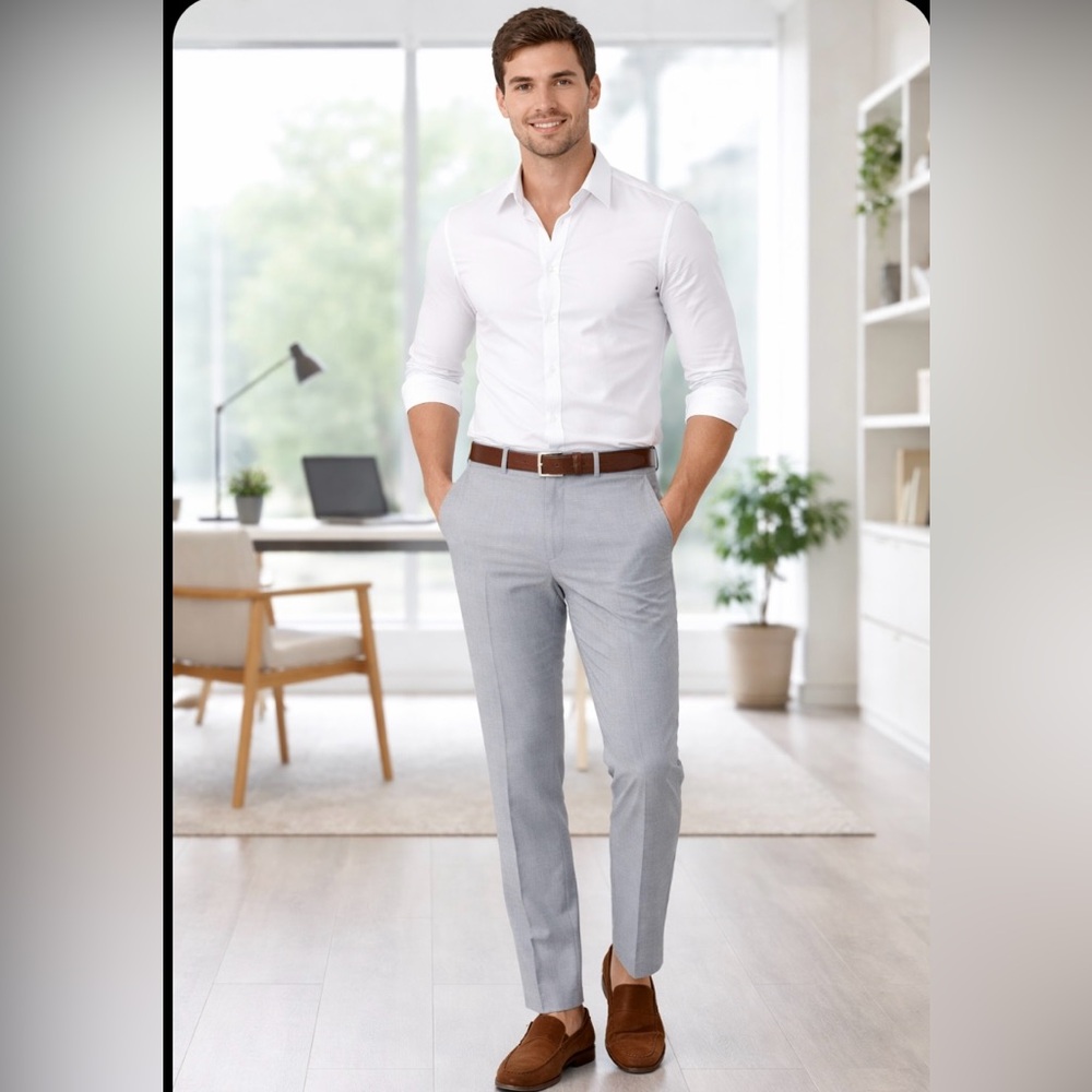Haggar Grey Pants